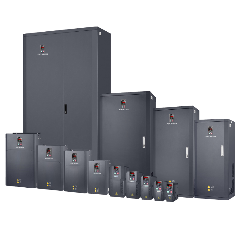 ATLE7-H Series Low Voltage Variable Frequency Drive Angled View